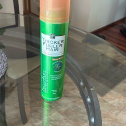 6 cans 8oz Thicker Fuller Hairspray 