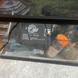 Gecko Habitat Tank Abd accessories 