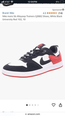 Nike mens Sb Alleyoop Trainers  size 13