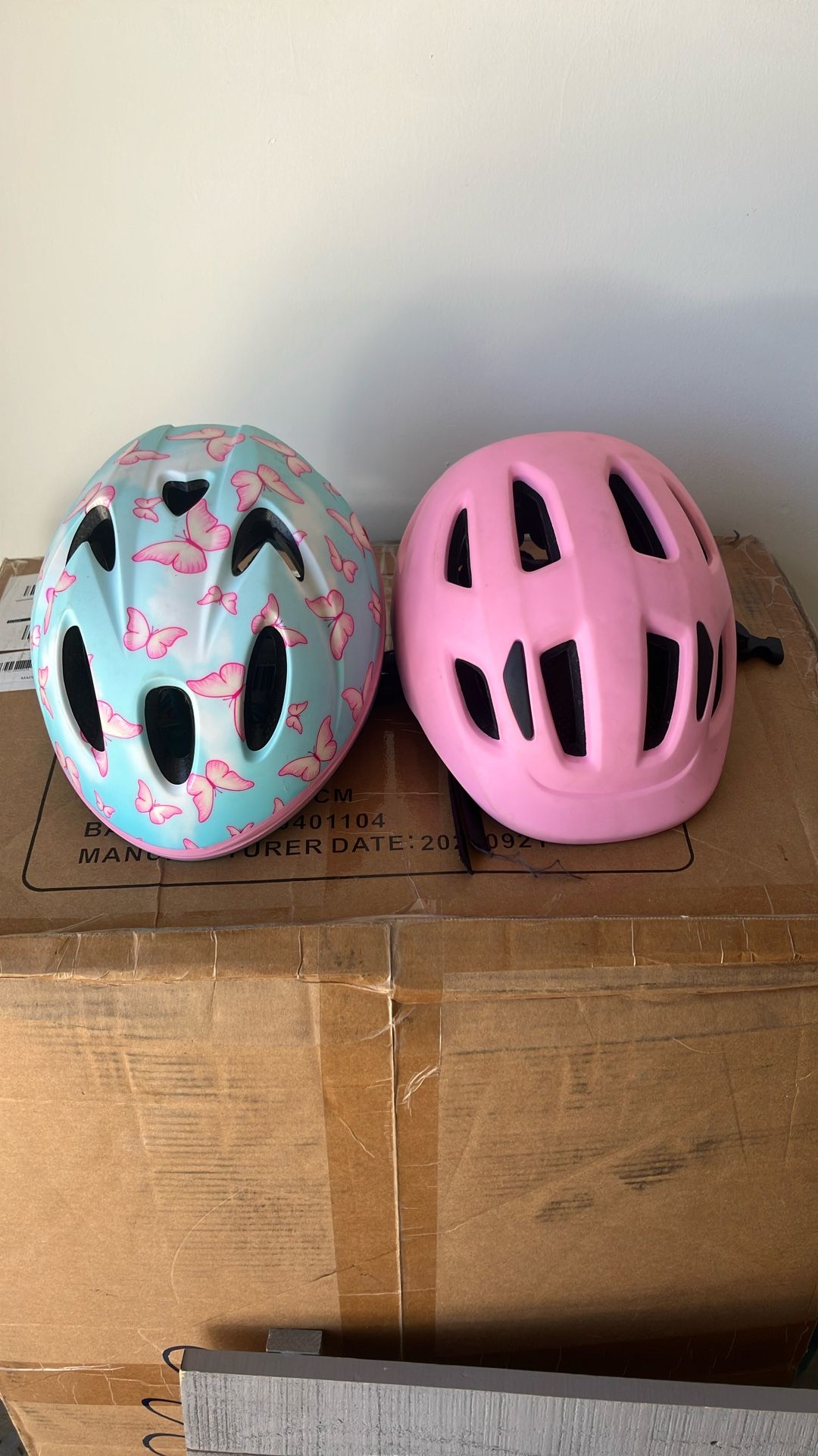 Kids Bike Helmets- 2 For 10 Or 5 Each 