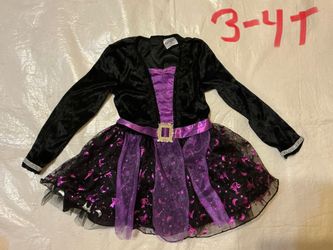 Toddler Light up Witch dress 3-4T