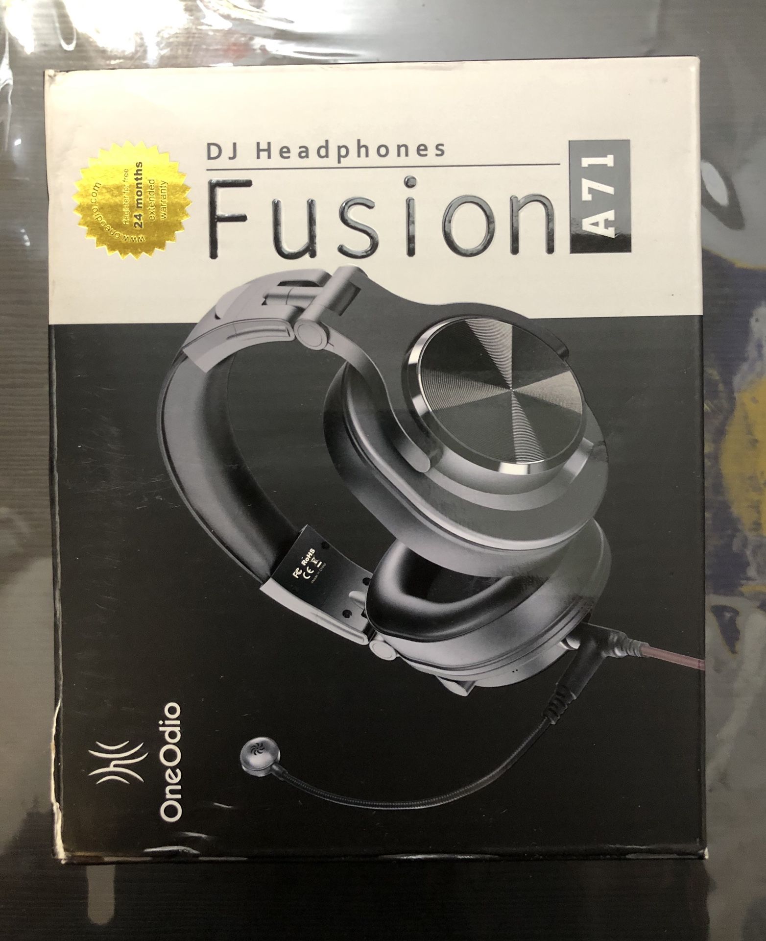 OneOdio A71 Over Ear DJ Headphones with Boom Mic