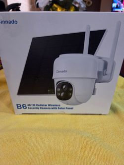 WIRELESS SECURITY CAMARA WITH SOLAR PANEL