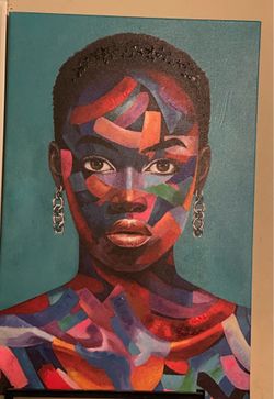 Afrocentric Canvas Wall Art