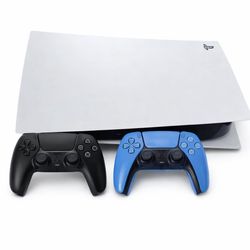 PS5 Digital Edition + Two Controllers