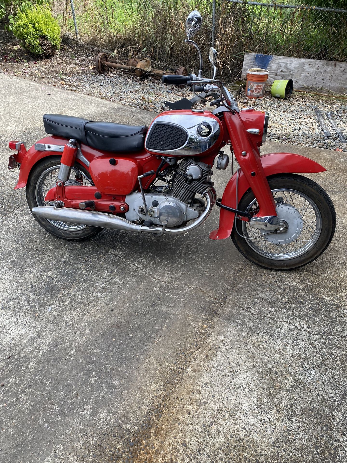 1966 Honda Dream 300 (305)