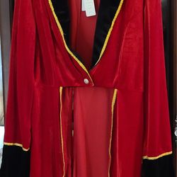 ADULT LADIES SEXY RINGLEADER LION TAMER COSTUME NWT!