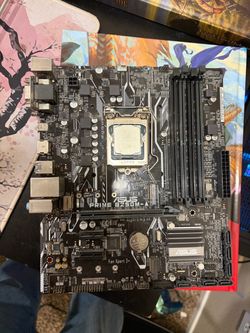 ASUS Prime B250M-A Motherboard and intel i7 7700 CPU
