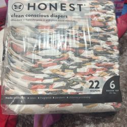 Honest Size 6 Diapers 