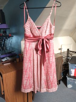 BCBG Size 4 Silk Dress New With Tags