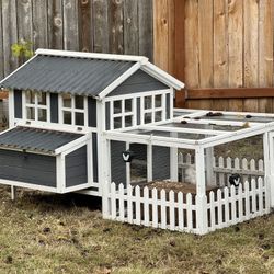 Chicken Coop And Separate Run