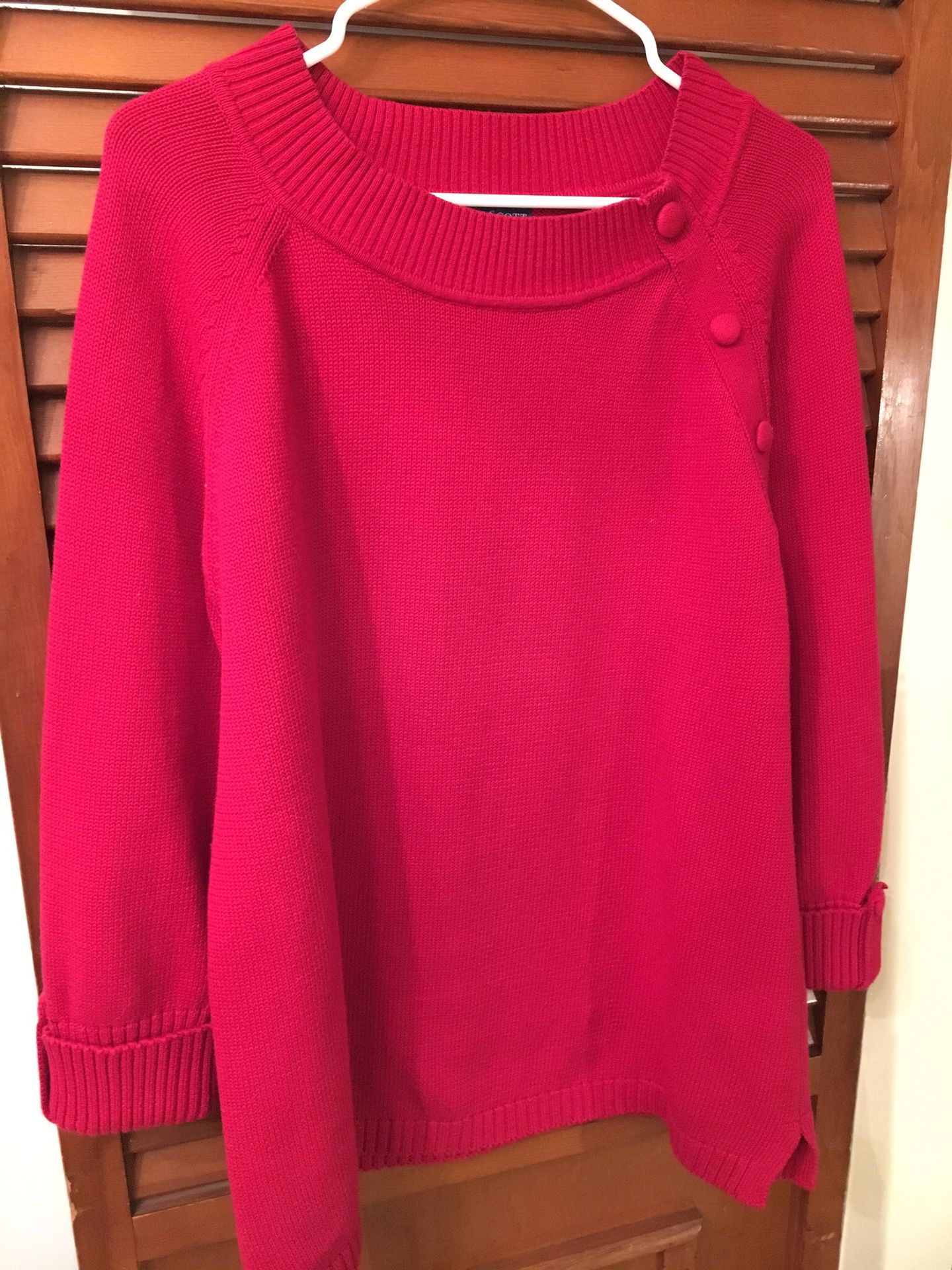 Red Sweater, ladies XL