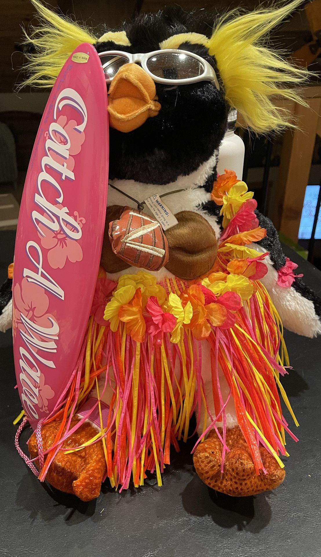 Build A Bear Penguin & Hula Outfit