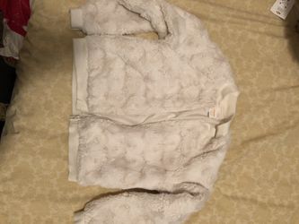 Size 6 fuzzy lined jacket