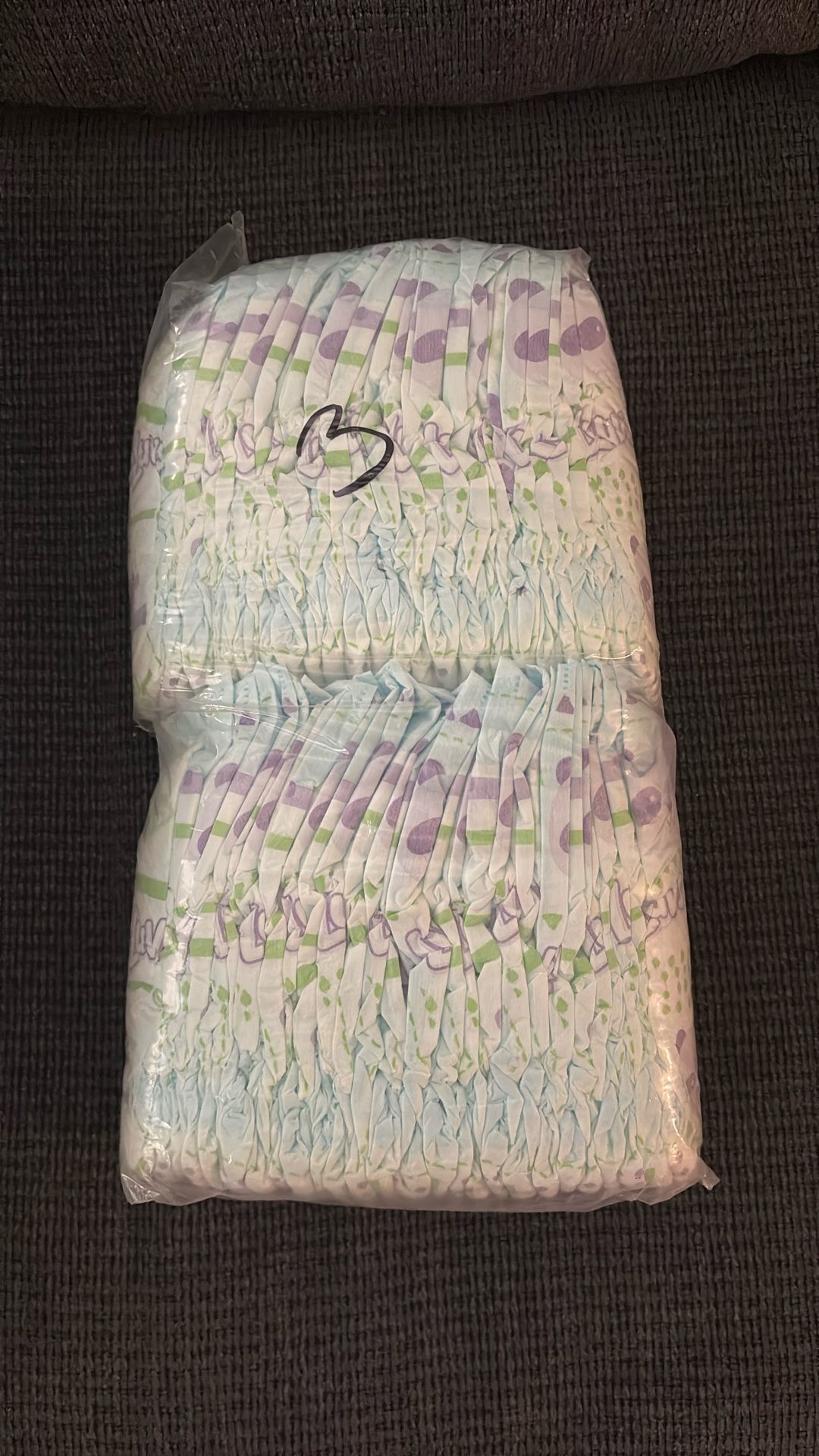 Luvs Size 3 Diapers $15,  52 Diapers