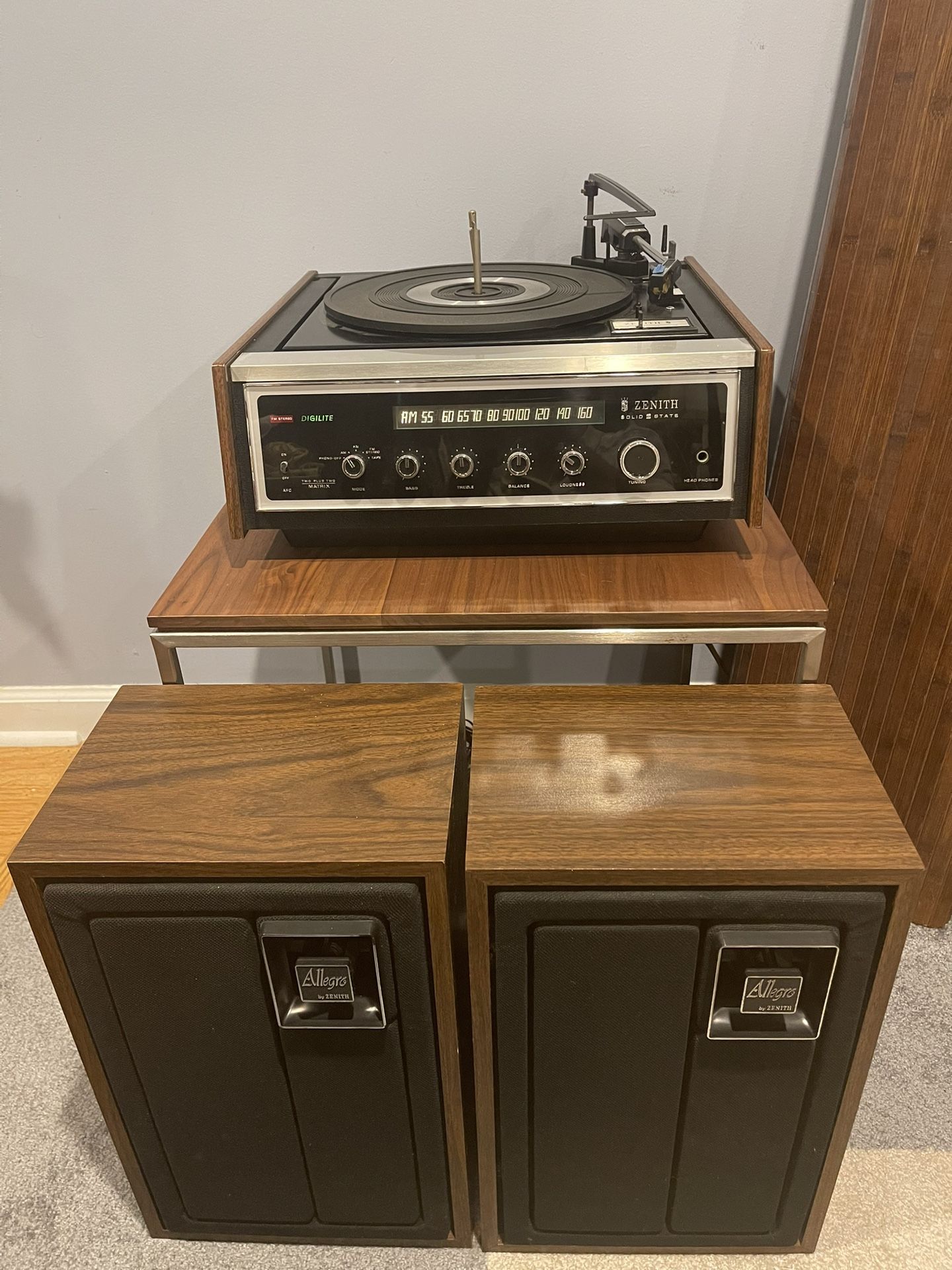 Vintage Zenith Turntable