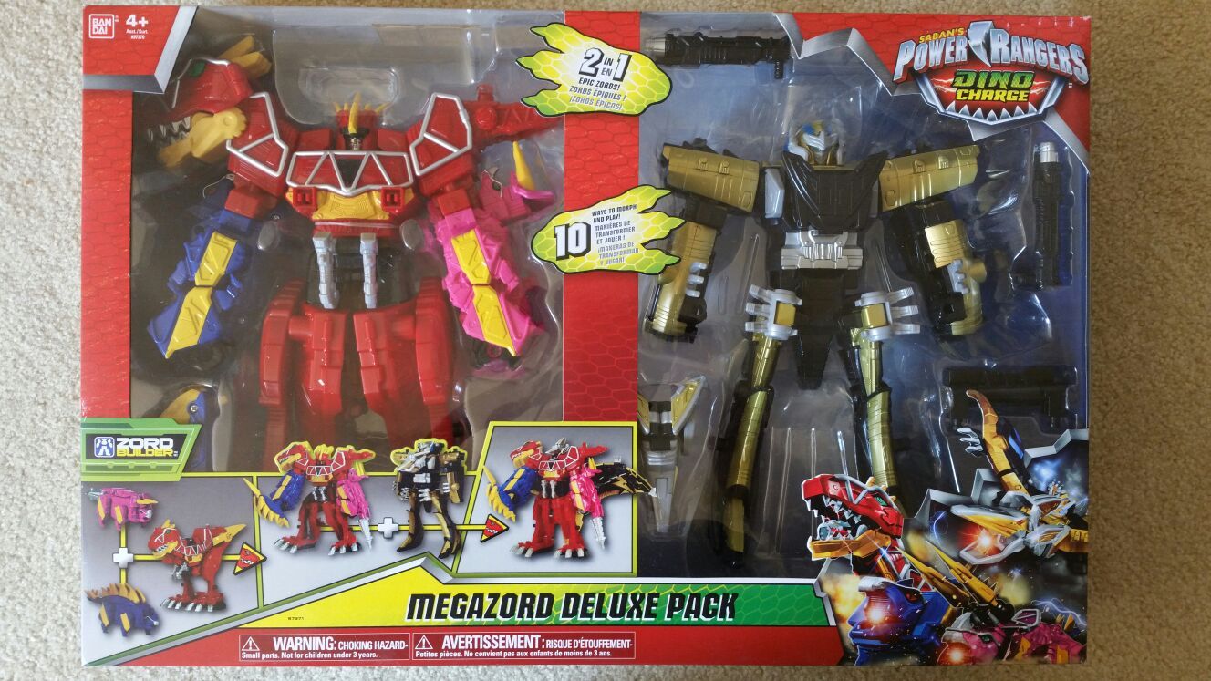 Rare walmart exclusive Power Ranger Megazord deluxe pack. New in box