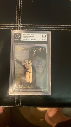 2001 upper deck trading card