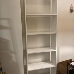 White IKEA Bookshelf