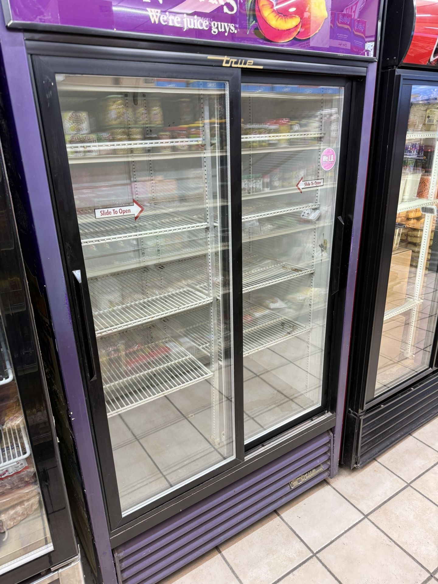 True GDM-37 commercial glass door merchandiser refrigerator