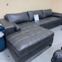 Nokomis Charcoal LAF Sectional