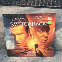 Switchback (1997) Widescreen LaserDisc – Sealed  Description: This is a brand-new, factory-sealed widescreen LaserDisc of Switchback (1997), starring 