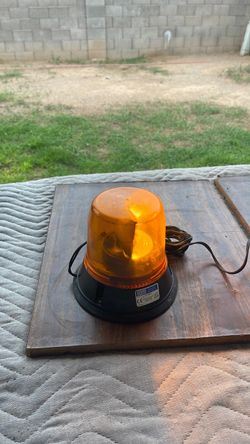 ECCO Amber Rotating Beacon Warning Light