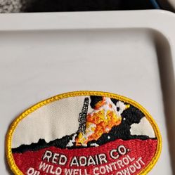 Oil Gas Iron On Paches