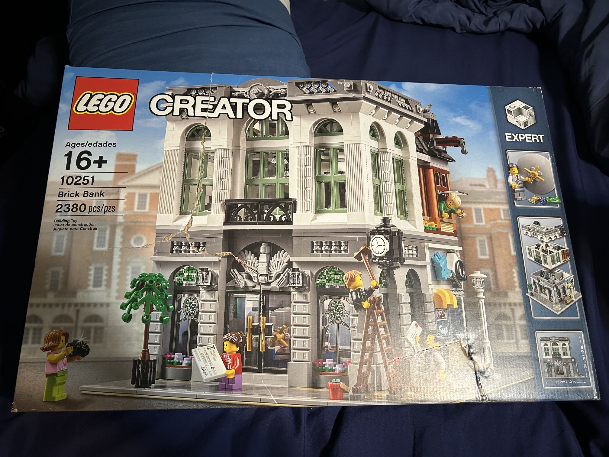 Lego Brick Bank 10251 Brand New Sealed But Damaged Box $500