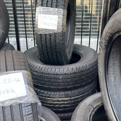275/70/18 Firestone Set Of 4 Tires 95% Installed And Balanced Set De 4 Llantas Como Nuevas Instaladas Y Balanceadas
