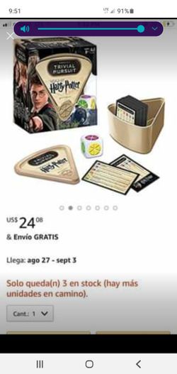 Harry Potter trivia game