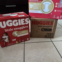 Huggies Diapers Size 2 And 3