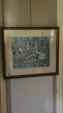 Framed picture  Art