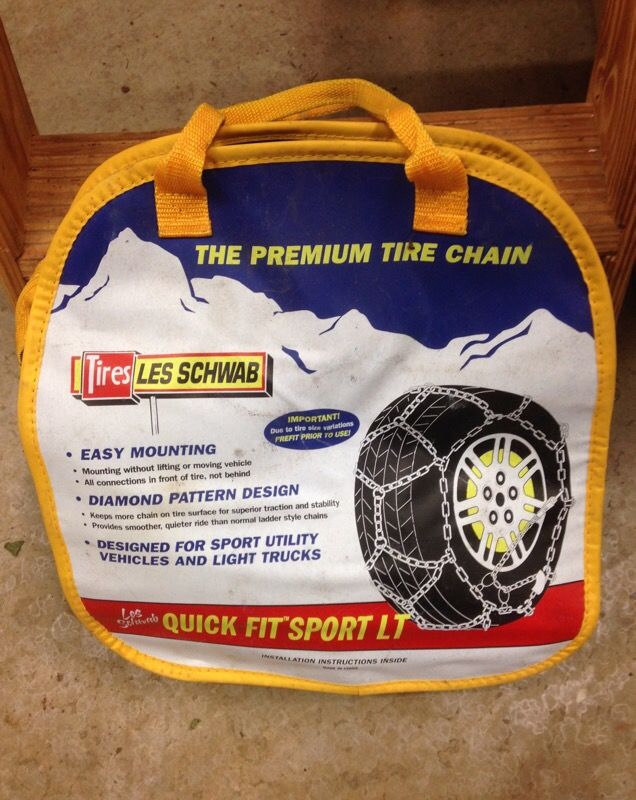 Les Schwab 2324 Tire Chains Brand new!! for Sale in Salem, OR OfferUp