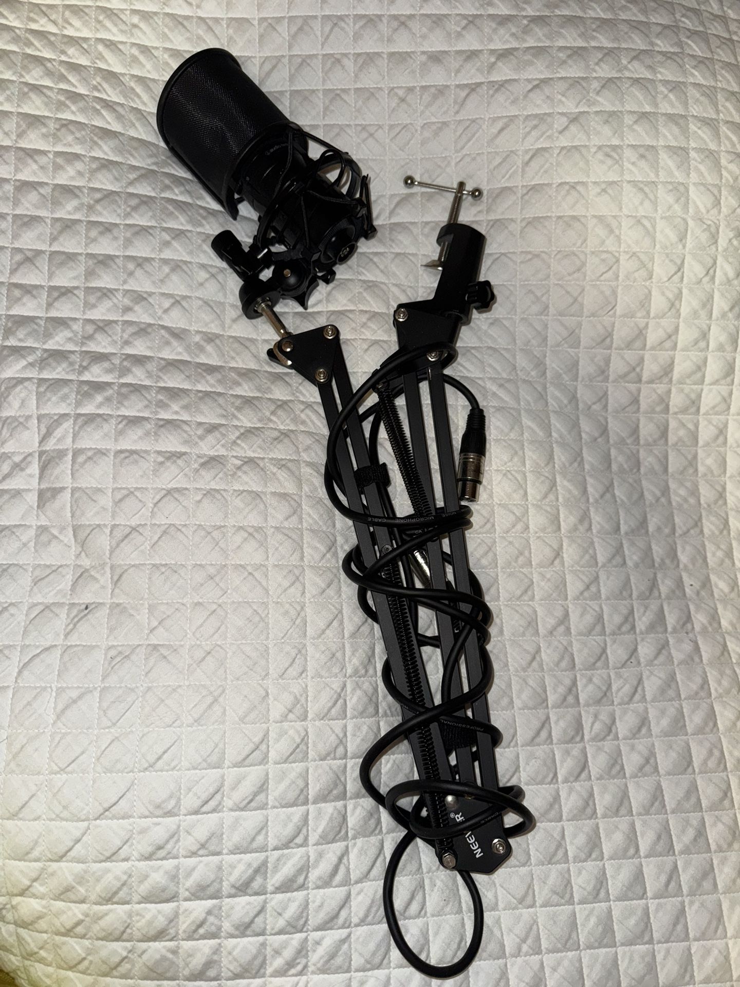 Audio-Technica AT2020 Cardioid Condenser Studio XLR Microphone