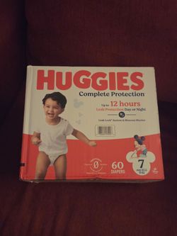 Huggies size 7