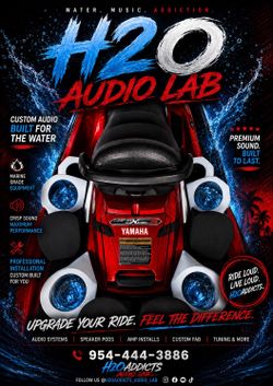 Jetski speakers pods