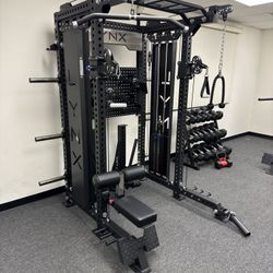 All In One Home Gym🔹Dual Cable Machine🔹Squat Rack