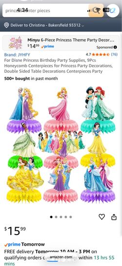 Princess party package
