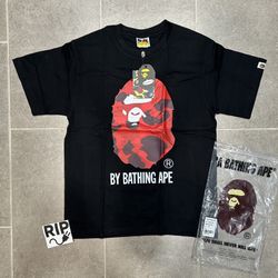 Bape Red Camo T-Shirt
