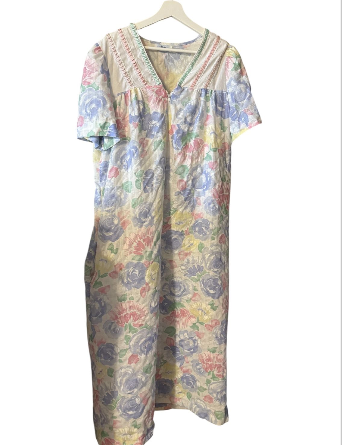 Vintage Zippers House Dress