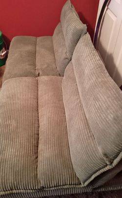 Green futon/couch