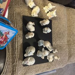 #100. Precious Moments Salt And Pepper Collectables. 8 Complete Sets. 