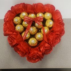 Ribbon flower For Valentine's Day.  Send Me Messages For Price