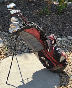John Daly JD 500 Series golf set (540CC driver+3w+3hybrid+3i-pw+sw+putter+stand bag)