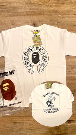 Bape x chrome hearts tee