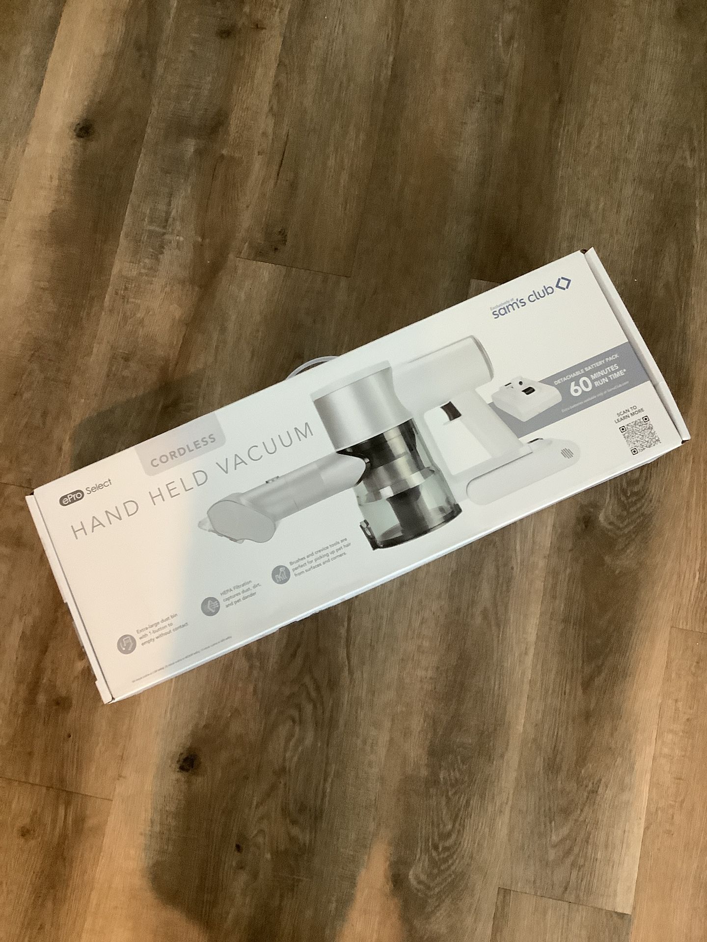 ePRO Select Cordless Hand Held Vacuum, Sam’s Club Exclusive