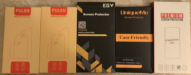 Galaxy NOTE 20 Ultra Screen Protectors BNIB