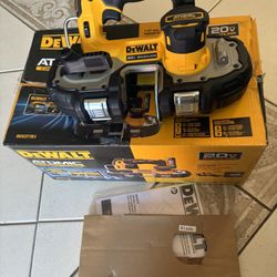 Dewalt Atomic 1-3/4 BANDSAW Tool Only 