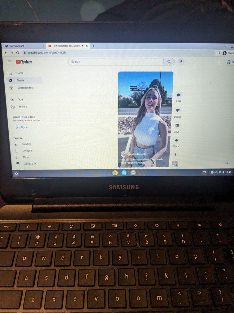 Chrome Laptop 